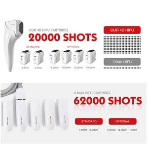 3 in 1 V-Max Radar Line RF Microneedle 4D Hifu 12 Lines Hifu Machine for Salon Use