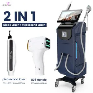 CE Diode Laser Hair Removal Picosecond Skin Color Tattoo Laser Removal Machine