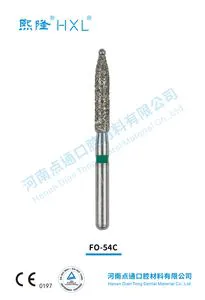 Dental Diamond Burs for Dentist Dental Material Product Multiple Size Polishing Instruments Fo-54c/190-018c