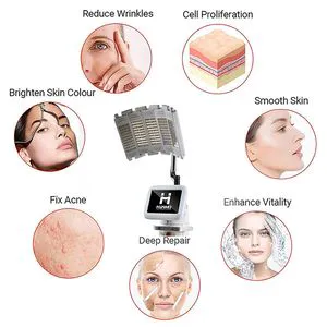 PDT LED Light Therapy Facial Skin Face Lifting Facial Skin Care Machine Huamei Brand
