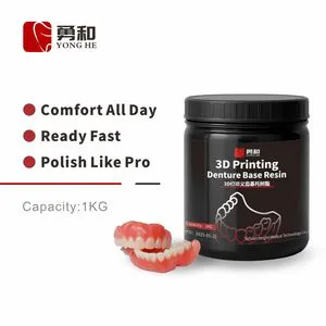 Ultimate Comfort 3D Printed Denture Base Resin for All-Day Wear