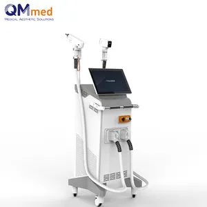 Qm Med 2025 Professional 2-in-1 ND YAG Laser Tattoo Removal and Diode Laser Hair Removal Machine Beauty Equipment