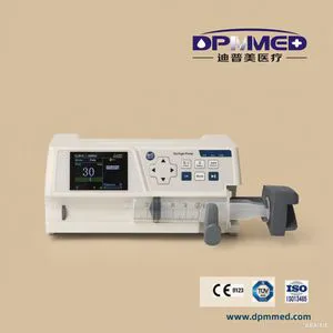 Small Size Human or Veterinary Medical Syringe Infusion Pump for Vet Clinic OEM Medical Feeding Injection Pole Clamp Portable