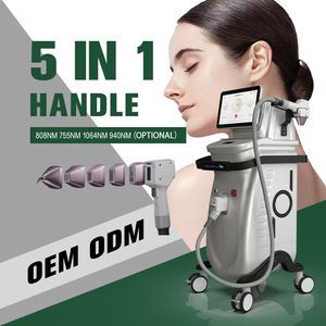 High Power Diode Laser 808nm Android System 4 Wavelength Diode Laser Hair Removal Machine