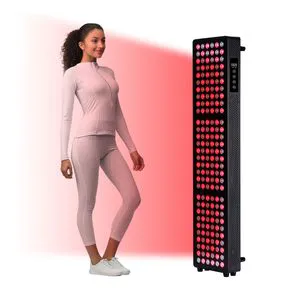 Christmas Creative Gifts Face Skin Beauty Black Al1000b 180PCS LED Full Body Infrared Lamp Panel Device Red Light Therapy Light