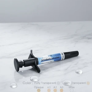 Dental Composite Material Semi-Transparent Precise Orthodontic Adhesive in Stock