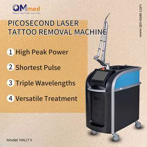 CE Approve Q Switch Laser Picosecond Laser Tattoo Pigment Removal Pico Laser Machine for Tattoo Remove