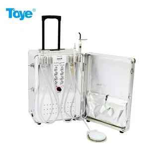 Foshan Factory Supply Mobile Cart Turbine Portable Dental Unit for Lab