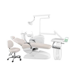 Ergonomic European Dental Chair with Premium Comfort Features and LED Light