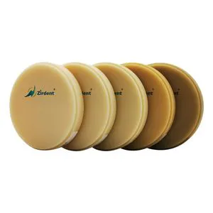 Dental Resin Materials 98mm PMMA Monolayer Laboratory PMMA Block Discs