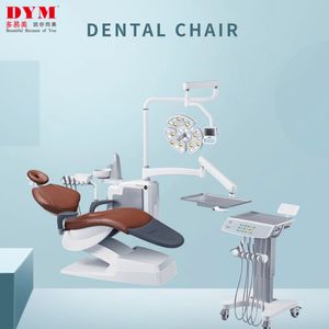 Luxury Dental Chair Memory Settings, 360° Rotation Foshan Factory