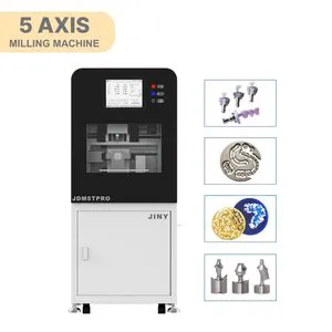 Hot Sale 5 Axis CAD Cam Dry and Wet Dental Milling Machine for Dental Crown Premill Abutment /Glass Ceramics