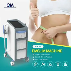 EMS Factory Price Equipment Vertical Fat Reduction High Frequency Body Muscle Stimulation EMS Machine