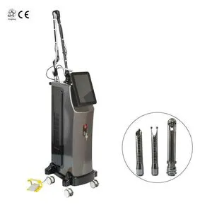 Standing CO2 Laser Machine Vertical Design Skin Renewal Treatments Eyes Lips