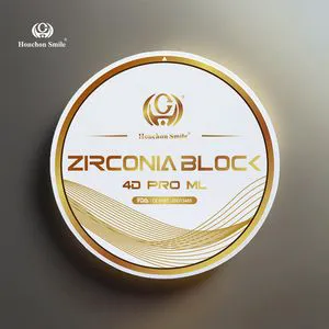 Premium 4D Multilayer Zirconia Blocks for Crown Restoration
