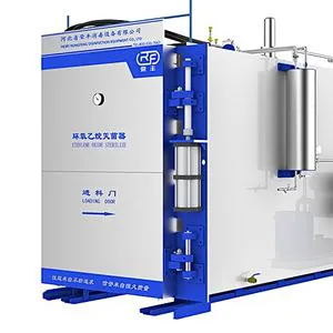 Medical Disinfection Machine Ehtylene Oxide Sterilizer with Stainless Steel Revolving Door