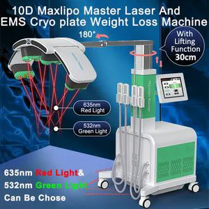 10d Lipolaser 532nm635nm Laser Therapy Fat Burning Laser Slimming Lipolaser Machine