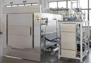 Hot Selling Large Autoclave Superheated Wate Ampoule Steam Sterilizer Horizontal Hinged Door