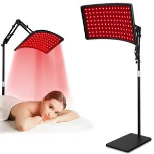 660nm 850nm Red Infrared Panel for Home Use Face Body Therapy Equipment Gift Box Pain Relief Red Light Therapy Panel Standing