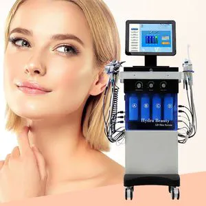 13 in 1 Facial Oxygenation Diamond Hydro Dermabrasion Machine Jet Type Oxygen Jet Facial Treatment Machine