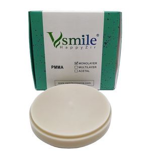 Flexible PMMA Blocks for Durable Dental Applications by Vsmile