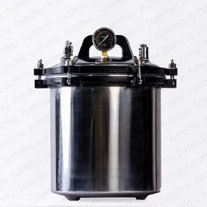 Portable Natural Gas Electric Heating 18L 24L Liter Pressure Steam Autoclave Sterilizer for Lab Kitchen