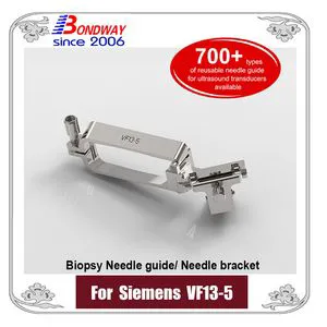 Biopsy Needle Guide for Use with Siemens Linear Ultrasound Transducer Vf13-5, Reusable Biopsy Needle Bracket Reusable Biopsy Adapter