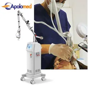 CO2 Laser Equipment Super Effect Fractional CO2 Laser Medical RF Tube Machine