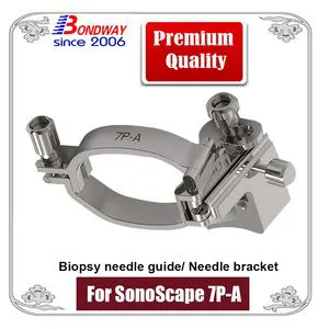 for Use with Sonoscape Biopsy Needle Guide for Ultrasound Transducer 7p-a, Reusable Needle Adapter, Biopsy Needle Bracket Ultrasonic Probe