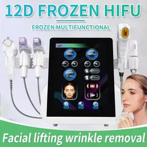 Newest 12D Smas 12 Lines Face Lifting Skin Tightening Wrinkle Reduction Ice Hammer Microneedle RF Machine