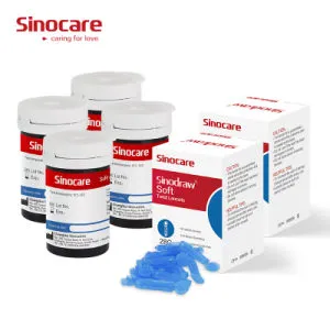 Sinocare Blood Glucose Meter Top Selling Easy to Use Household Medical Devices Verio Blood Glucose Test Strips