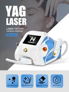 2024 Huamei Beauty Professional 450PS Picolaser 1064nm 532nm Picosecond Laser Q Switched ND YAG Laser Tattoo Removal Machine Price