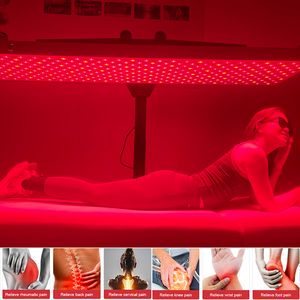 3000W 600LEDs Redlight Panel Portable Full Body Red Light Therapy Panel Stand LED Infrared Red Light Panel with Cheap Price