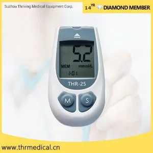 High Quality Poct Analyzer Glucometer Blood Glucose Meter System (THR-25)