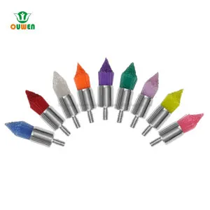 Factory Wholesale Tapered Brush/Thread Type High-Efficiency Cleaning No-Shedding Bristles 100PCS Prophy Brush