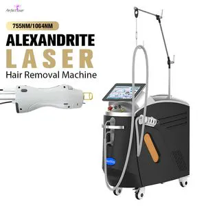 Fast ND YAG Alexandrite Laser Hair Removal System Removals Equipment