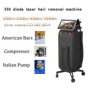 Handle 1000 Watts 3 Wavelength Handpiece Permanent Hair Removal Laser