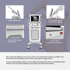 Huamei Facial Wrinkles Removal Fine Lines Anti-Wrinkle Face Lift Skin Tighten Focused Ultrasound Hifu Machine