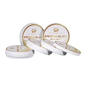 Multilayer Zirconium Disc Strength 700-1200MPa Translucency Dental Zirconia