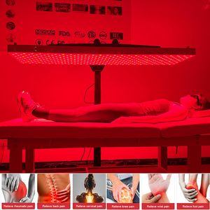 1500W Red Light Panel with 7 Wavelengths, 30 Degree Convex Lens