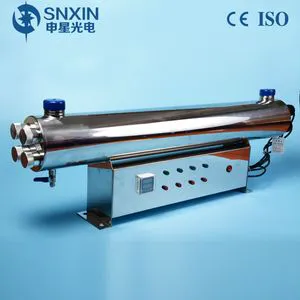 Big Processor 220W 48gpm Water Sterilizer UV Water Disinfection Machine Suitable for Fish Pool and Water Tank