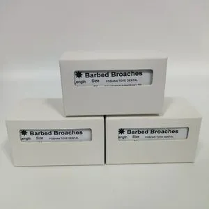 Toye Dental Root Canal Endo Files Barbed Broaches Endodontic Materials 21mm