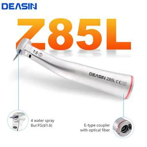 Dental Z85L Mini Head 1: 5 Red Ring Contra Angle Handpiece Increase Speed Handpiece Push Button Inner Water Spray Tools