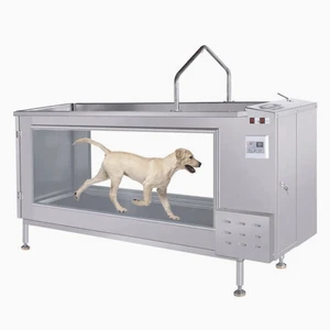Professional Metal Pet Underwater Treadmill Customizable Water Temperature Rehabilitation Physiotherapy Machine for Weight Loss
