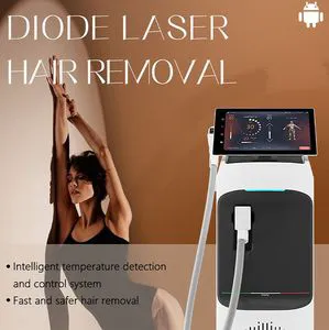 Advanced 755+808+1064nm Laser Hair Removal Machine with Display