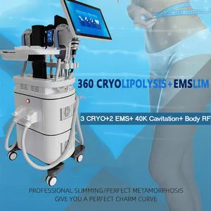 Hiemt Muscle Training Cryolipolysis Fat Freezing Cavitation RF Weight Loss Beauty Machine