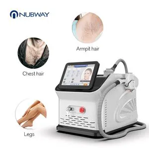 500W-1600W Diode Laser 755 808 1064 3 Wavelengths Home Use Device 1064 Diode Painless Laser Hair Removal From Home