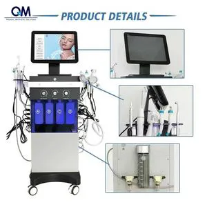 Microdermabrasion Hydra Face Facial Machine with Oxygen Jet Us/Za Plugs for SPA Use on Face Features Peel & Hydrating Benefits