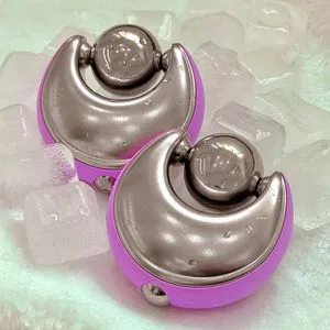 Facial Stainless Steel Skin Care Cooling Ball Hot Cold Compress Cryo Metal Ice Globes Roller Face Eye Massager