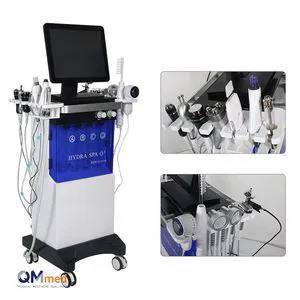 14 in 1 Hydra Machine Hydrodermabrasion Dermabrasion Machine RF Oxygen Facial Skin Care Facial Mutifunctional Machine